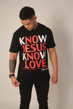 Load image into Gallery viewer, Know Jesus Know Love Tee