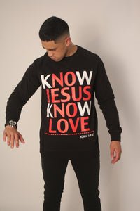 Know Jesus Know Love Jumper