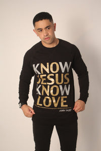 Know Jesus Know Love Jumper